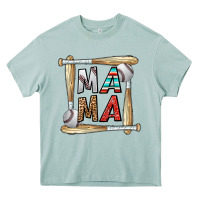 Arona baseball mama Heavy Core Tee - CowhideDigitalArt