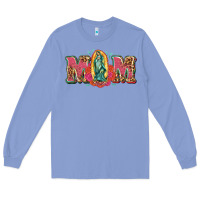 Colony Blue mom mexica Long Sleeve Tee - texasbilliewilder