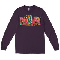 Plum mom mexica Long Sleeve Tee - texasbilliewilder
