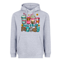 Heather Grey just a little moody coffee cups Heavyweight Hoodie - Jasminsmagicworld