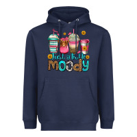 Navy just a little moody coffee cups Heavyweight Hoodie - Jasminsmagicworld