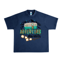 Navy adventure awaits Urban Heavy Tee - texasbilliewilder