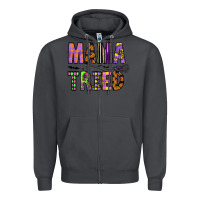 Smoke Mama Tried Zipper Hoodie - CowhideDigitalArt