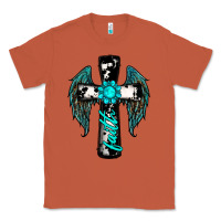 Copper cross faith gemstone wings Classic Tee - RanaPortraitStore