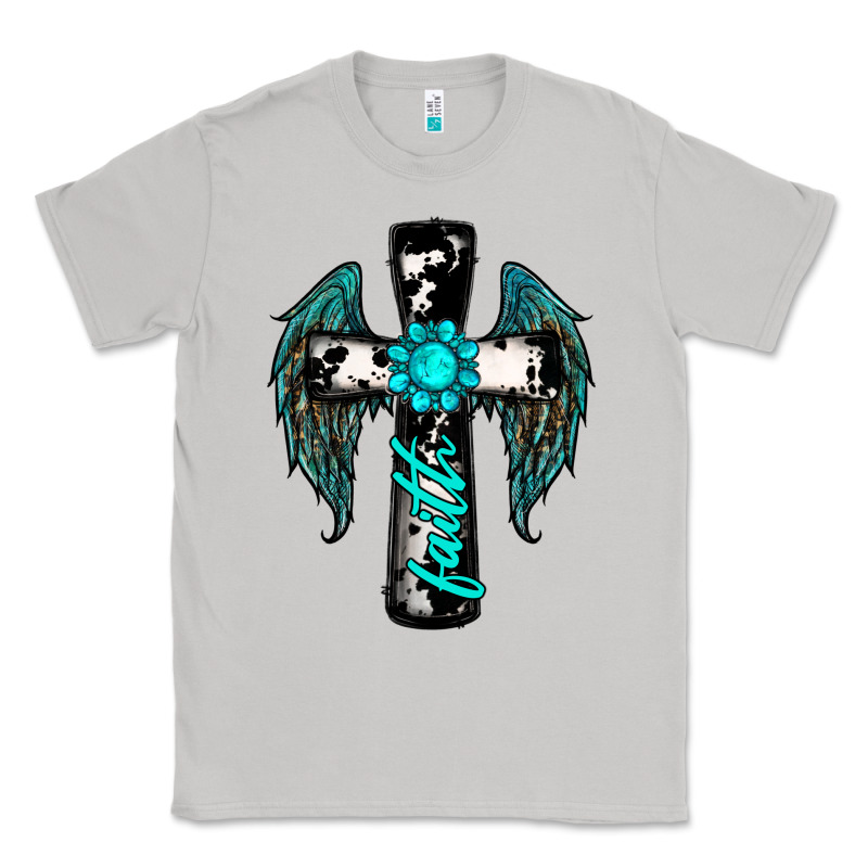 Cross Faith Gemstone Wings Classic Tee by RanaPortraitStore | Teevron
