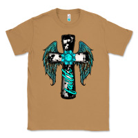 Toasted Coconut cross faith gemstone wings Classic Tee - RanaPortraitStore