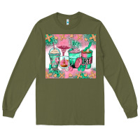 Army Green respiratory therapist coffee cups Long Sleeve Tee - Zillion Design Studio
