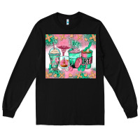 Black respiratory therapist coffee cups Long Sleeve Tee - Zillion Design Studio