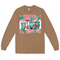 Toasted Coconut respiratory therapist coffee cups Long Sleeve Tee - Zillion Design Studio