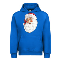 Cobalt Santa Urban Hoodie - NancyCooperArtShop