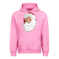Fuchsia Pink Santa Urban Hoodie - NancyCooperArtShop