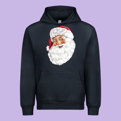 Santa Urban Hoodie Designed By Nancycooperartshop