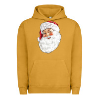 Pigment Peanut Butter Santa Urban Hoodie - NancyCooperArtShop