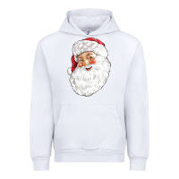 White Santa Urban Hoodie - NancyCooperArtShop