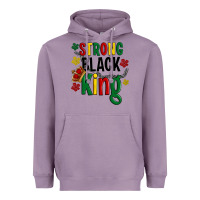 Lavender strong black king Heavyweight Hoodie - Artiststas
