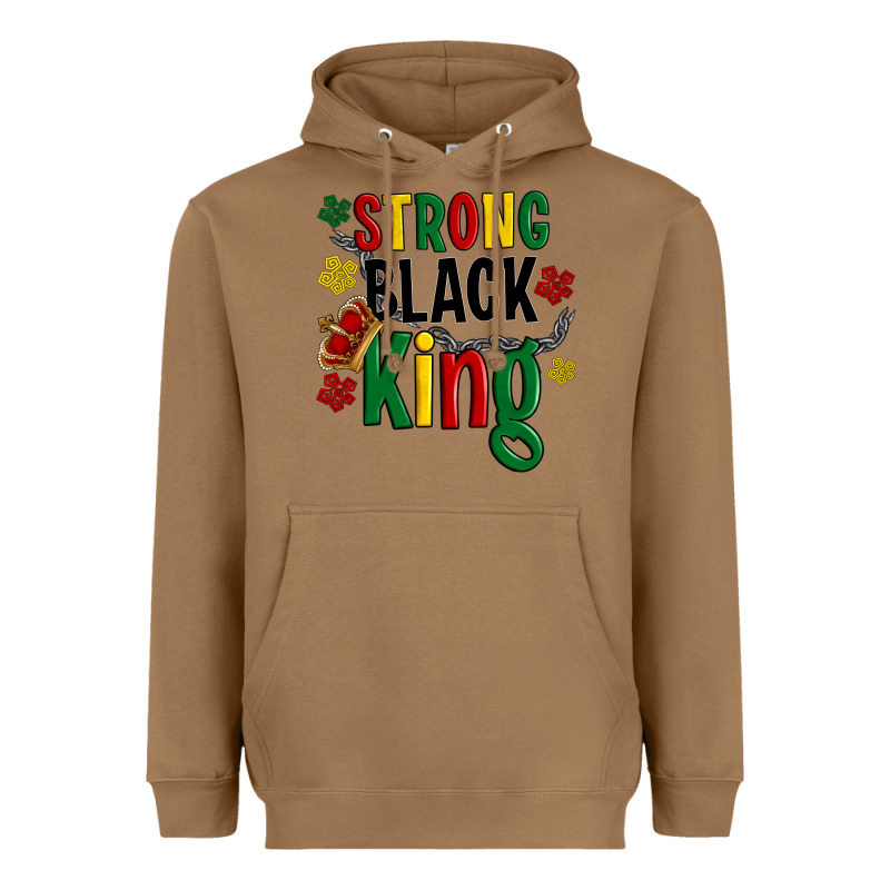Strong Black King Heavyweight Hoodie by Artiststas | Teevron