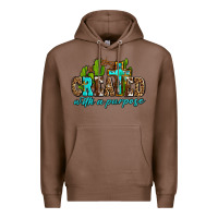 Chestnut created with a purpose Premium Hoodie - AdoDesignShop