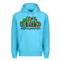 Ocean Blue created with a purpose Premium Hoodie - AdoDesignShop