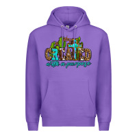 Purple created with a purpose Premium Hoodie - AdoDesignShop