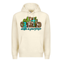 Sandshell created with a purpose Premium Hoodie - AdoDesignShop