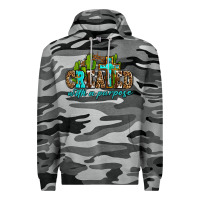 Slate Camo created with a purpose Premium Hoodie - AdoDesignShop