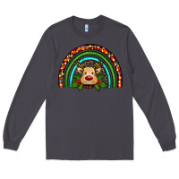 Smoke reindeer rainbow christmas Long Sleeve Tee - RanaPortraitStore