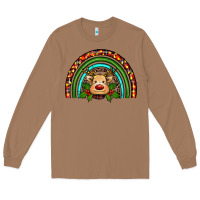 Toasted Coconut reindeer rainbow christmas Long Sleeve Tee - RanaPortraitStore