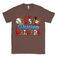 Chestnut busy raising ballers baseball Classic Tee - Zillion Design Studio