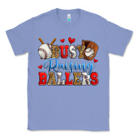Colony Blue busy raising ballers baseball Classic Tee - Zillion Design Studio
