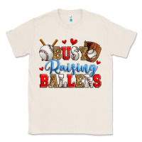 Natural busy raising ballers baseball Classic Tee - Zillion Design Studio