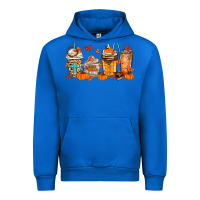 Cobalt give thanks coffee cups Urban Hoodie - MaliasSmallBusiness