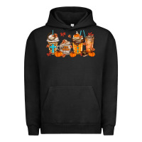 Pigment Black give thanks coffee cups Urban Hoodie - MaliasSmallBusiness