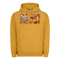 Pigment Peanut Butter give thanks coffee cups Urban Hoodie - MaliasSmallBusiness