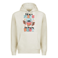 Oatmeal Heather bit of a mess but doing my best Premium Hoodie - MaliasSmallBusiness