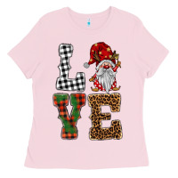Bubblegum Pink love gnomes Ladies Tee - BarkalooDesign
