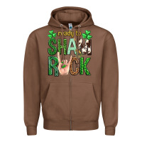 Chestnut Ready to shamrock St. Patrick's Day Zipper Hoodie - Neo Western