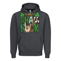 Smoke Ready to shamrock St. Patrick's Day Zipper Hoodie - Neo Western