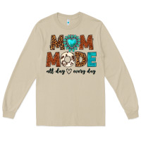 Mushroom mom mode all day every day Long Sleeve Tee - texasbilliewilder