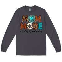 Smoke mom mode all day every day Long Sleeve Tee - texasbilliewilder