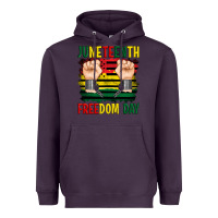 Plum juneteenth freedom day Heavyweight Hoodie - Artiststas