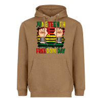 Toasted Coconut juneteenth freedom day Heavyweight Hoodie - Artiststas