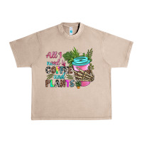 French Oak all i need is coffee and plants Urban Heavy Tee - texasbilliewilder