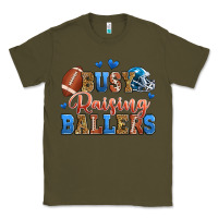 Army Green busy raising ballers american football Classic Tee - Zillion Design Studio