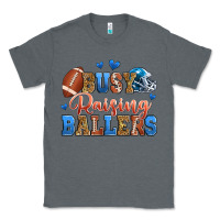 Charcoal Heather busy raising ballers american football Classic Tee - Zillion Design Studio
