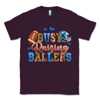 Plum busy raising ballers american football Classic Tee - Zillion Design Studio