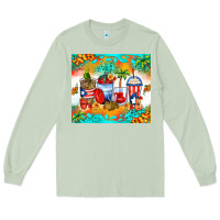 Matcha puerto rico coffee cups Long Sleeve Tee - Zillion Design Studio