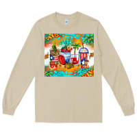 Mushroom puerto rico coffee cups Long Sleeve Tee - Zillion Design Studio