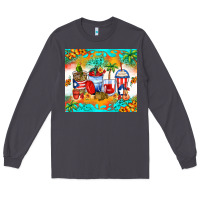 Puerto Rico Coffee Cups Long Sleeve Tee | Teevron