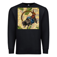 Black rodeo seamless pattern Premium Sweatshirt - BundleAndBundleShop