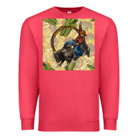 Cardinal rodeo seamless pattern Premium Sweatshirt - BundleAndBundleShop